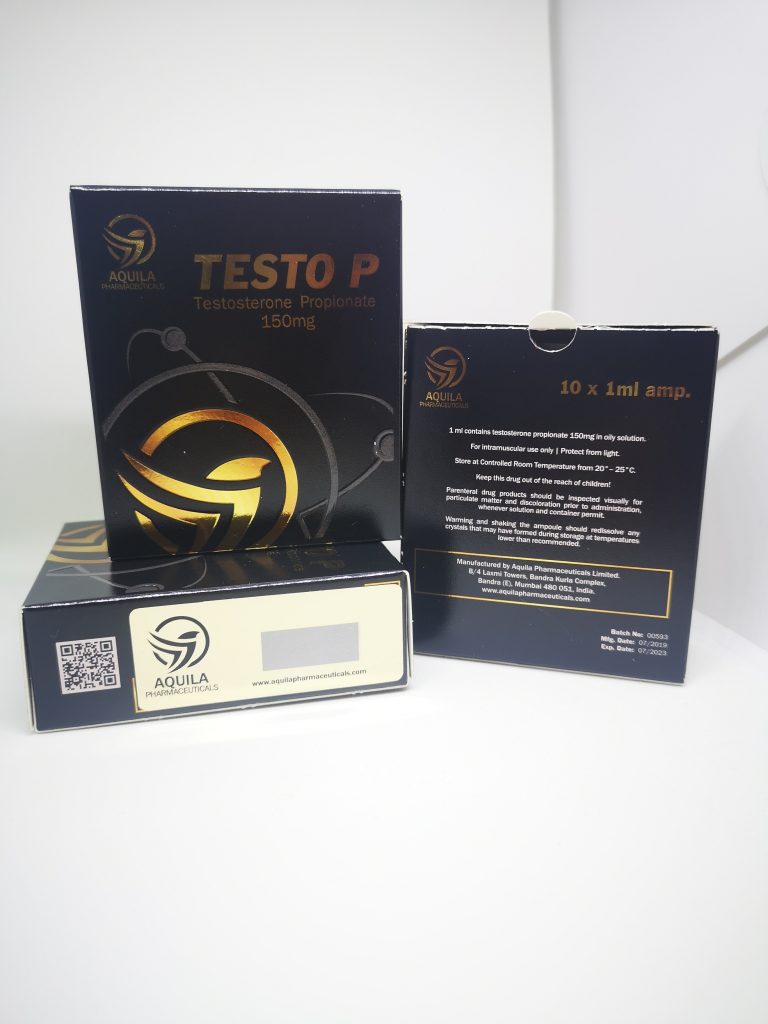 TESTO P Testosterona Propionato Aquila Pharmaceuticals 10X1ML Ampolla