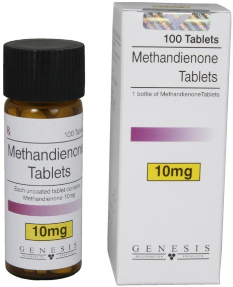 Methandienone 10mg tabletta Genesis