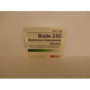 Bolde 250 Génesis 10 amperios [10x250mg/1ml]