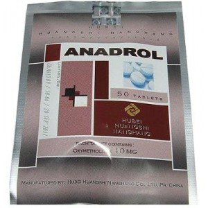 Anadrol Hubei 10mg (oximentolona) 50 comprimidos