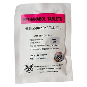 Methanabol Tablets British Dragon 100 tabs [10mg/tab]
