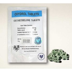 Oxydrol Tablete British Dragon 100 tabs [50mg/tab]