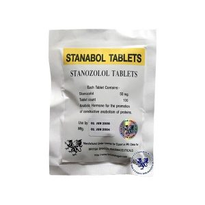 Tabletki Stanabol British Dragon 100 tab [10mg/tab]
