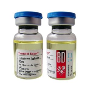 Testabol Depot British Dragon 10 ml hetteglass [200 mg/1 ml].