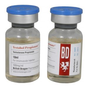Testabol Propionate British Dragon 10 ml hætteglas [100 mg/1 ml].