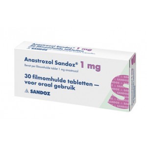 Anastrozol Sandoz 28 tabs [1mg/tab]