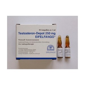 Testosteron-Depot 250 mg EIFELFANGO 1ml amp [250mg/1ml].