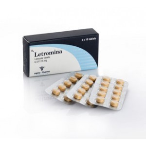 Letromina Alpha Pharma 30 comprimidos [2,5 mg/comprimido].