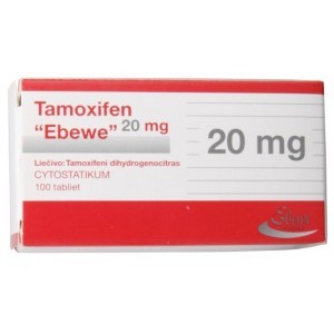 Tamoxifen Ebewe 100 tabletter [20mg/tab]