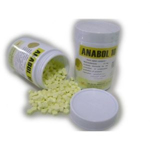 Anabol 10mg British Dispensary 500 tabletek