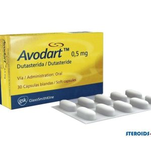 Avodart (Dutasteride) GSK 30 tabletter (0,5 mg/tablett)