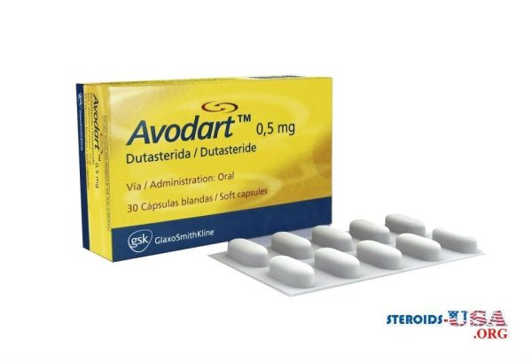 Avodart (Dutasterida) GSK 30 Comprimidos (0,5mg/comprimido)