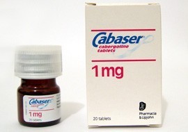 Cabaser 1mg Cabergoline (Dostinex) 20 Tablets (1mg/tab)