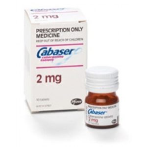 Cabaser 2mg cabergoline (dostinex) 20 tabletten (2mg/tablet)
