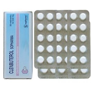 Clenbuterol Sopharma, Bulgaria 50 tabs (20mcg/tab)