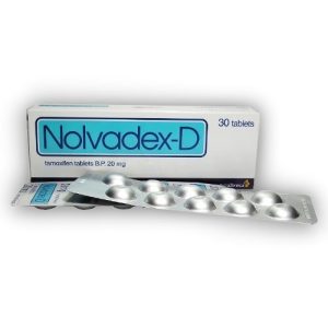 Nolvadex-D 20 mg (cytrynian tamoksyfenu) AstraZeneca 30 tabletek (20 mg/tab.)