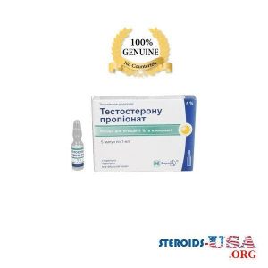 Farmak 50 mg testosteronpropionat, Ukraina 1 amp. (basert på etyloleat)
