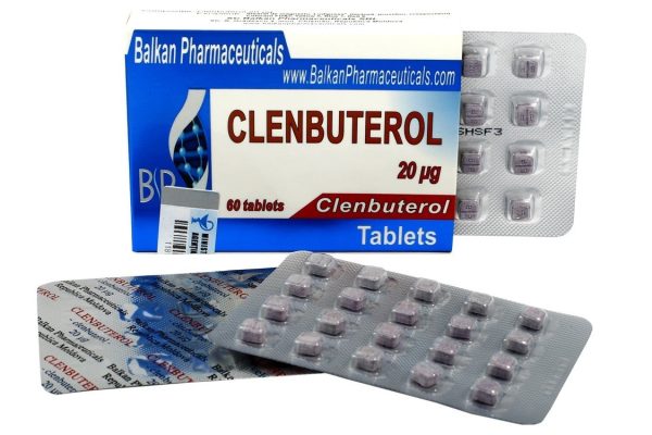 Clenbutérol Balkan Pharmaceuticals 60 comprimés (40mcg/tab)