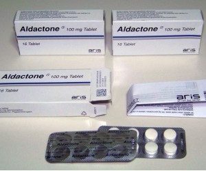 Aldactone 100 mg (spironolakton) Aris 16 tabletek (100 mg/tab.)
