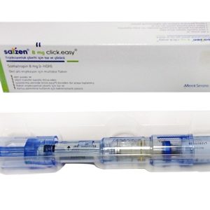 Saizen 8mg (24IU) Click Easy Pen (Somatropine)