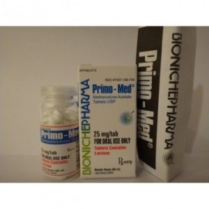 Primo-Med Bioniche Pharma (Primobolan Comprimés) 60 comprimés (25mg/tab)