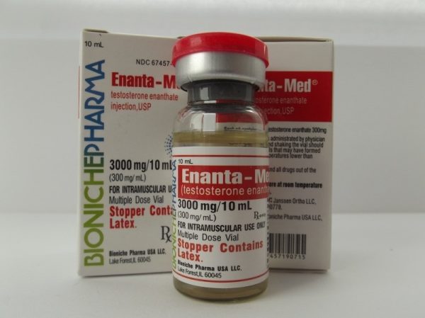Enanta-Med Bioniche Pharmacy (Testosteron Enanthate) 10 ml (300 mg/ml)