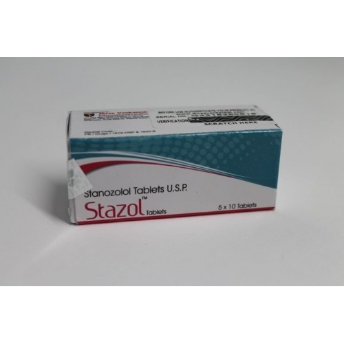 Stazol Tabletter Shree Venkatesh (Winstrol, Stanozolol) 50tabs (10mg/tab)