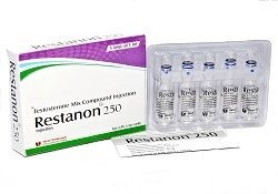 Restanon 250 Shree Venkatesh (injekcija mešanice testosterona)
