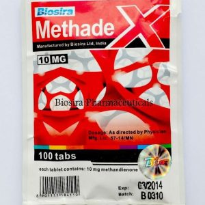Methadex Biosira (Méthandienone, Dianabol) 100 comprimés (10mg/comprimé)