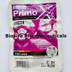 Primox Biosira (metenoloniasetaatti) 100tabs (25mg/tab)