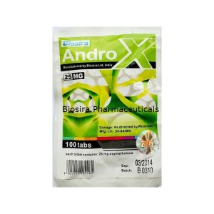 Androx Biosira (Anadrol, Oxymethlone) 100tabs (25mg / tab)
