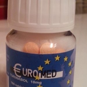 Turinabol 10mg Euromed, 100 comprimidos (10mg/tab)