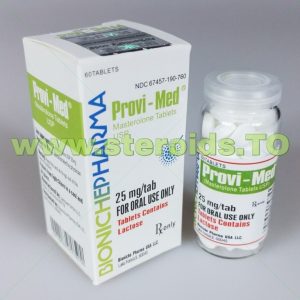 Provi-Med Bioniche Pharma (Proviron) 60 comprimés (25mg/comprimé)