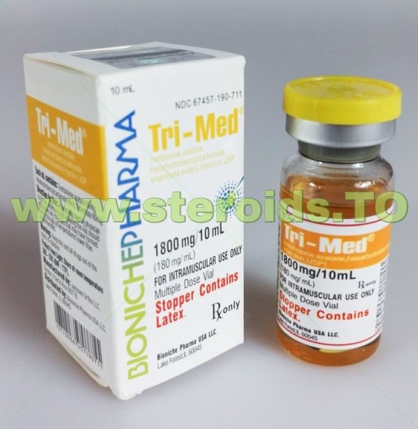 Tri-Med Bioniche Pharmacy (3 Trenboloner) 10ml (180mg/ml)