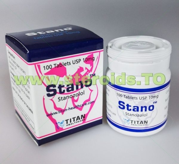 Stano Tablets Titan HealthCare (Stanozolol, Winstrol Pills) 100tabs (10mg/tab)