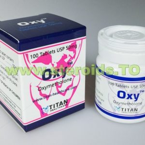 Oxy Titan HealthCare (Oxymethlone, Anadrol) 100 compresse (50mg/tab)