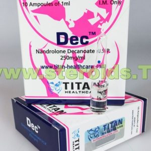 Dec Titan HealthCare (Decanoato de nandrolona) 10 amperes