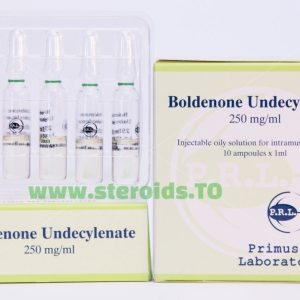 Boldenona Undecilenato Primus Ray Labs 10X1ML [250mg/ml]
