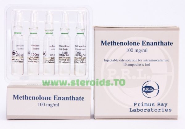 Methenolone Enanthate Primus Ray Labs 10X1ML [100mg/ml].