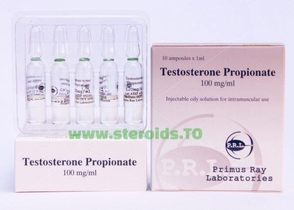 Testosteron Propionate Primus Ray Labs 10X1ML [100 mg / ml].