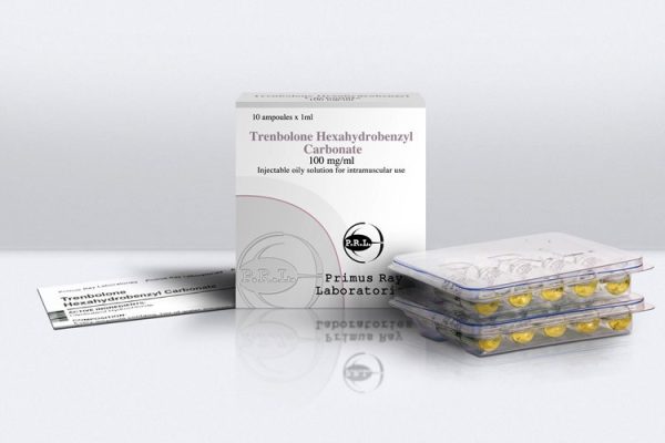 Trenbolonin heksahydrobentsyylikarbonaatti Primus Ray Labs 10X1ML [100mg/ml]