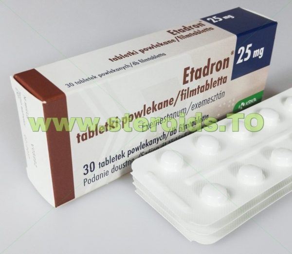 Etadron [Exemestan] 30 tabletter [25 mg/tablett].