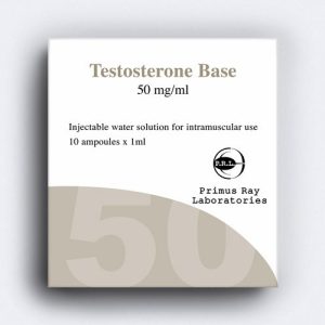 Testobase (Testosteronsuspensjon) Primus Ray 10x1ML [50mg/tablett].