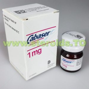 Cabaser - Cabergolina comprimidos 20 tabletas [1mg/tab]