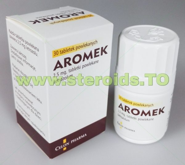 Aromek Letrozol Celon Pharma - 30tabletter [2,5 mg/tab].