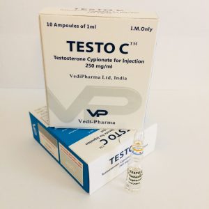 Testo C (tesztoszteron Cypionate) Vedi-Pharma 10ml [250mg/ml]