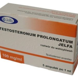 Testosteronum Prolognatum Jelfa 5 ampeeria [100mg/ml]