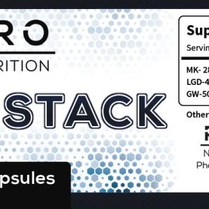 Pro Nutrition - Sarm Stack (LGD + Ostarine + GW) - 60 kapsler
