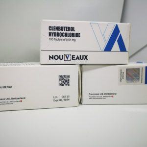 Clenbuterol Nouveaux LTD 100 tabletter à 0,04 mg