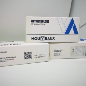 Oxymetholone [Anadrol] Nouveaux LTD 50 tablettia 50mg:n annosta